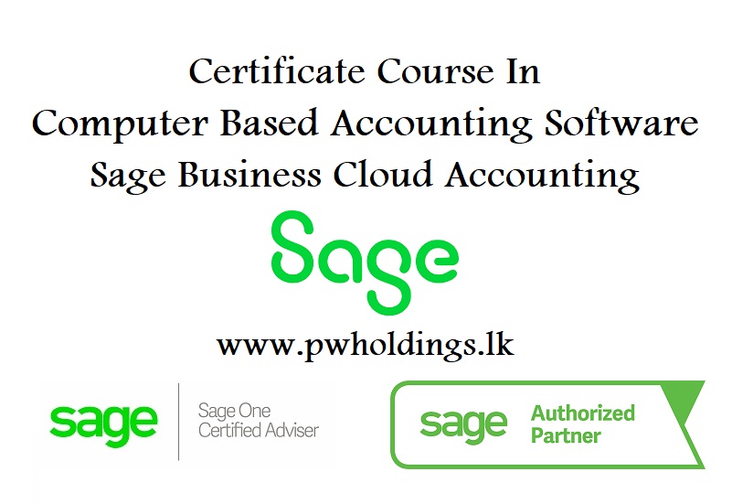 Computer Based Accounting Software – Sage Business Cloud Accounting – English Medium